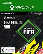 XBOX ONE  FIFA 20 Ultimate Teams 500 POINTS для XBOX ONE   Цифровая версия