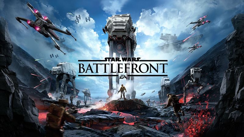Star Wars Battlefront BOX-версия + 5 компьютерныx лицензионныx игр в подарок по акции!*