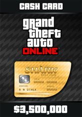 Grand Theft Auto Online Whale Shark Cash Card - 3.500.000$   - фото