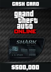 Grand Theft Auto Online  Bull Shark Cash Card - 500.000$  - фото