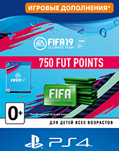 PS4 FIFA 19 Ultimate Teams 750 POINTS для PS4  Цифровая версия - фото