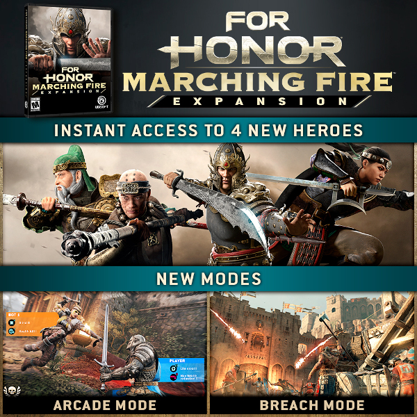 For Honor : Marching Fire Expansion ADD-ON Цифровая версия