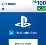PlayStation Network Card PSN 100 BRL (BR)