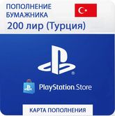 Пополнение счета Playstation Network  оператором  регион Турция 200 лир - фото