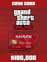 Grand Theft Auto Online Red Shark Cash Card - 100.000$ - фото