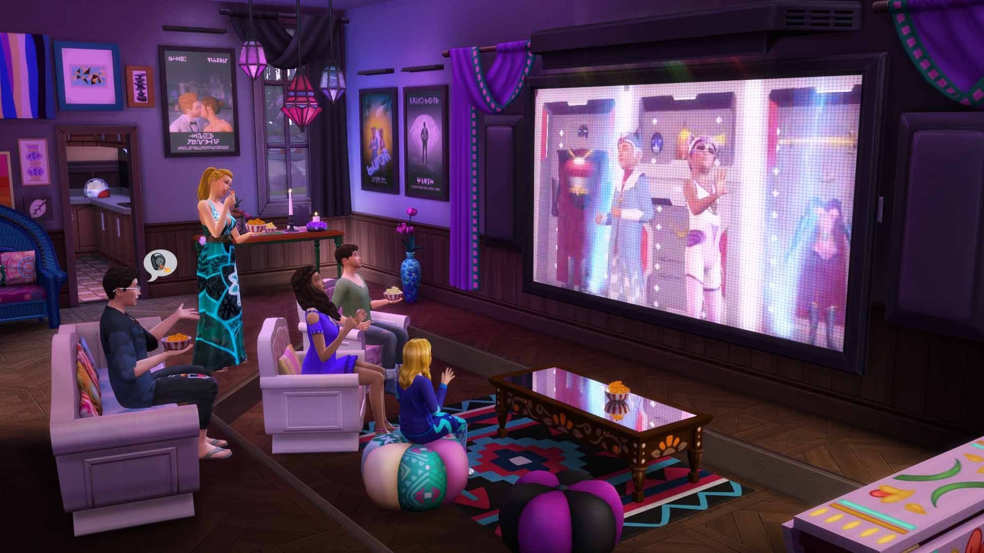 The Sims 4 Домашний кинотеатр Цифровая версия - фото