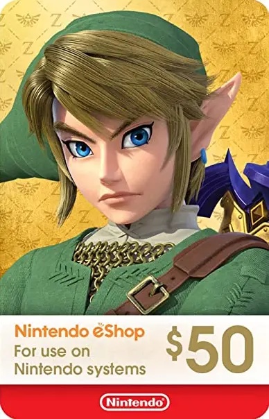 Nintendo eShop Card 50 USD / USA Account Цифровая версия