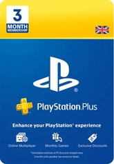 PlayStation Plus (PSN Plus) Великобритания - 90 Дней Великобритания