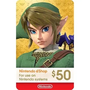 Nintendo eShop Card 50 USD / USA Account Цифровая версия - фото