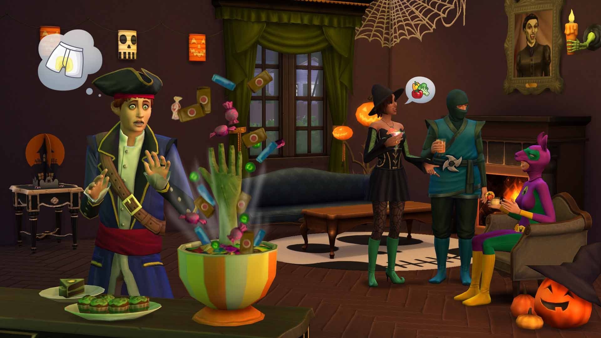 The Sims 4 Жуткие вещи Цифровая версия