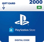  PlayStation Network Card PSN 2000 INR (INDIA)