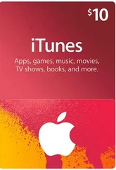 iTunes Gift Card 10$ USA - карта оплаты iTunes (Хотите получить мгновенно? Читайте описание товара!)  - фото