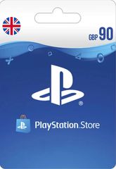 Карта пополнения счета Playstation Network 90 фунтов Великобритания