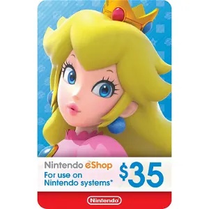 Nintendo eShop Card 35 USD / USA Account Цифровая версия - фото