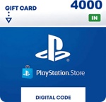  PlayStation Network Card PSN 4000 INR (INDIA)