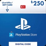 Карта пополнения счета  Playstation Network регион Турция 250 лир - фото
