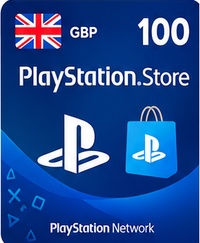 Карта пополнения счета Playstation Network 100 фунтов Великобритания