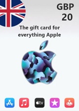 iTunes Gift Card 20 GBP - карта оплаты iTunes для  региона Великобритания (Мгновенное получение)  - фото